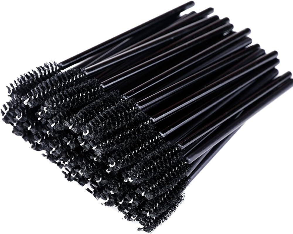 MSQ 50Pack Mascara Wands Disposable Eyelash Mascara Eyebrow Brushes Applicator Makeup Cosmetic Br... | Amazon (CA)