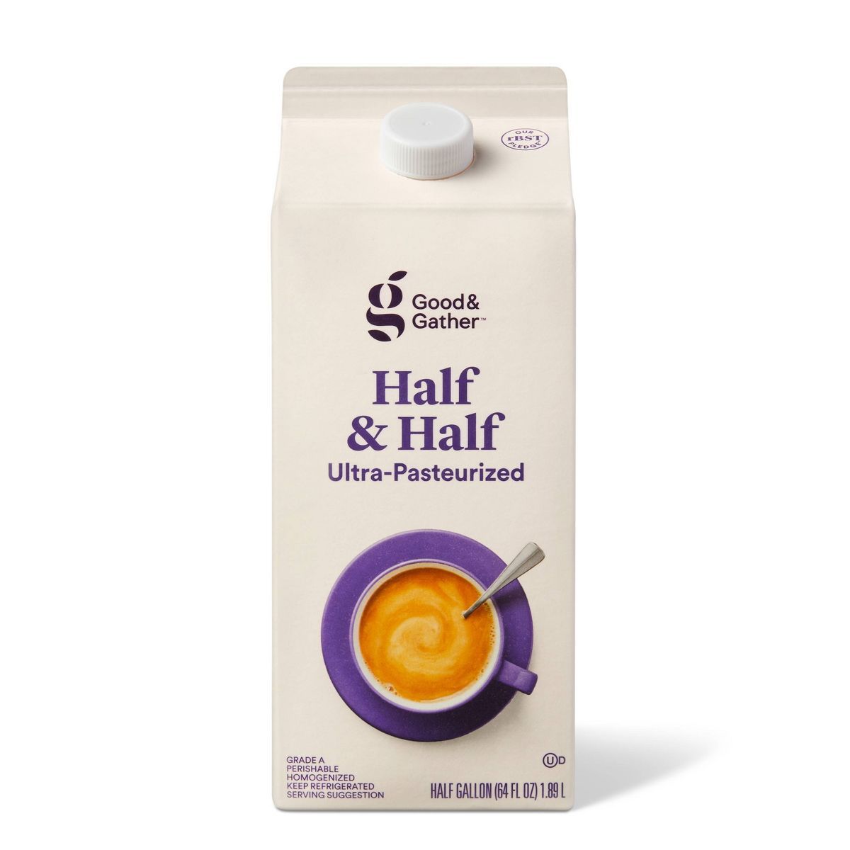 Half & Half - 0.5gal - Good & Gather™ | Target