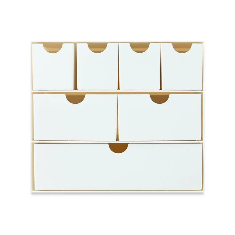 Pen+Gear 7-Drawer Teacher Organization and Storage Box, White | Walmart (US)