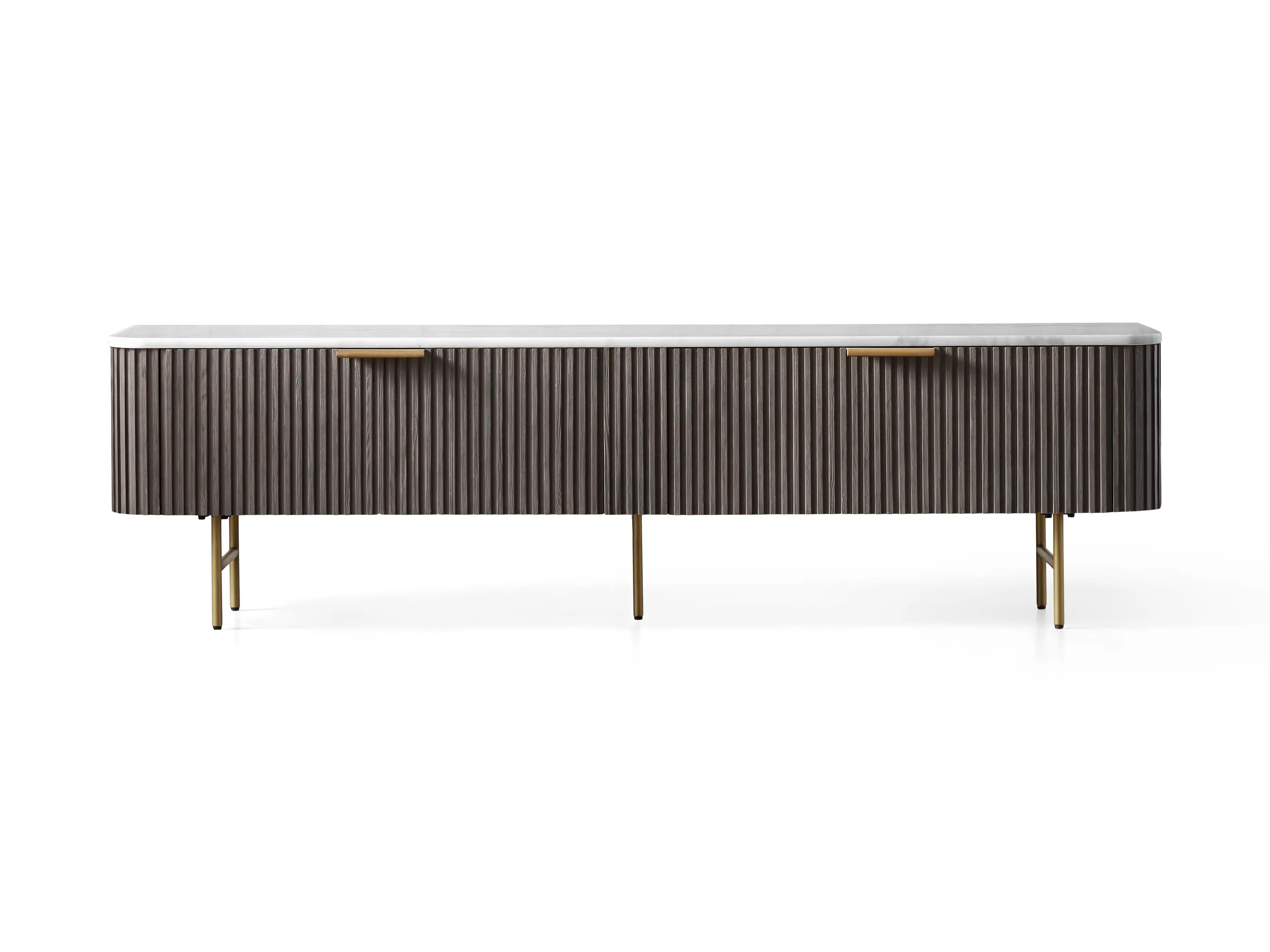 Finnley Low Media Console | Arhaus