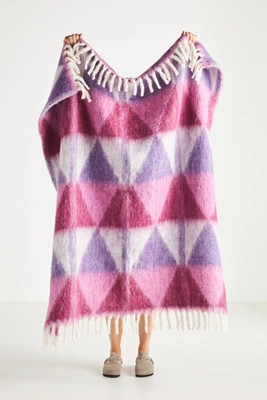 Cozy Cocoon Fringed Throw Blanket | Anthropologie (US)