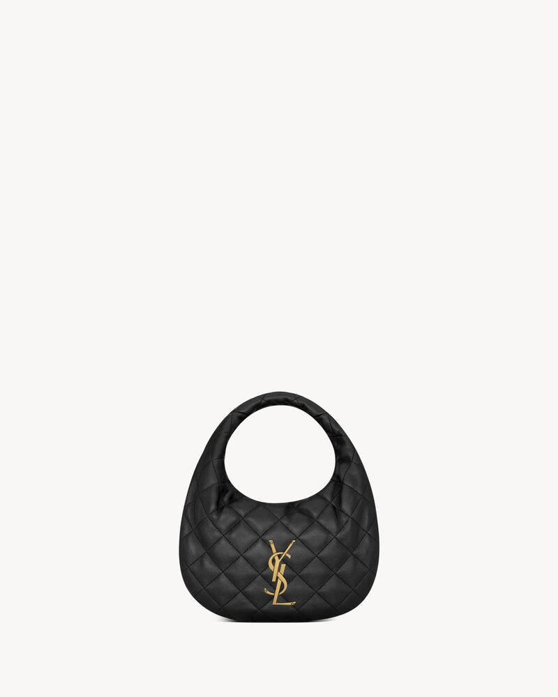 Icare In Quilted Lambskin Black One Size | Saint Laurent Inc. (Global)