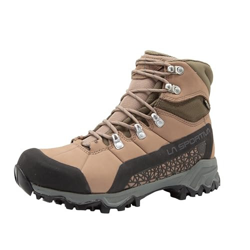La Sportiva Womens Nucleo High II GTX Waterproof Hiking Boot, Cedar/Sand Dune, 7.5-8 Wide | Amazon (US)