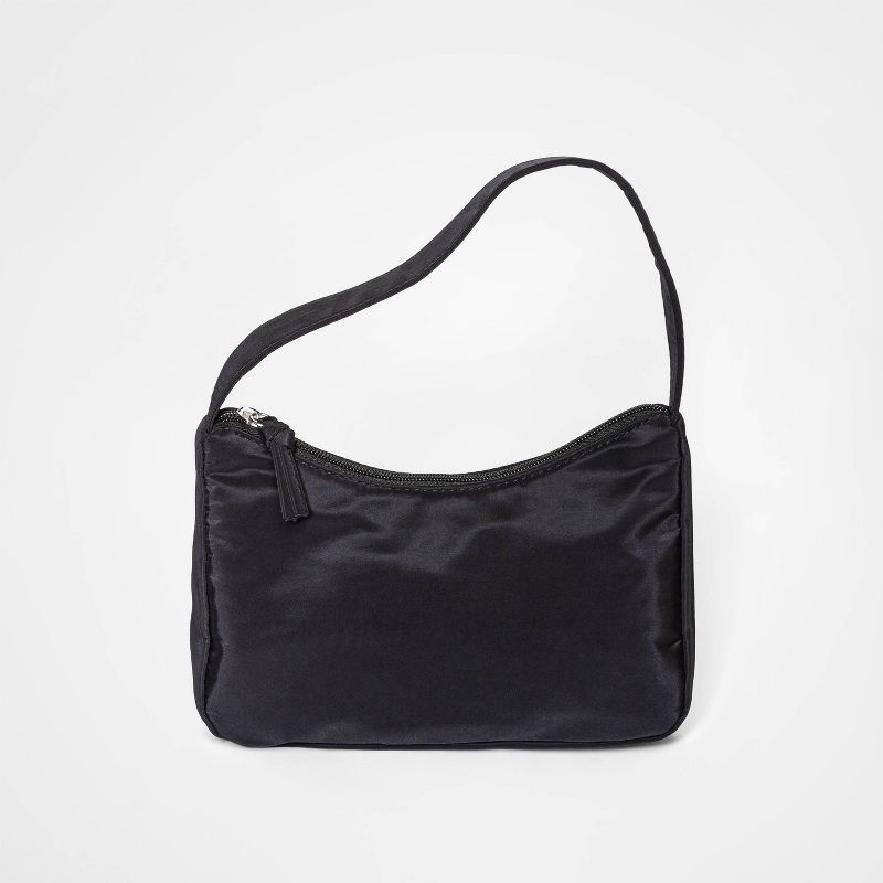 Girls' Nylon Mini Bag - art class™ Black | Target