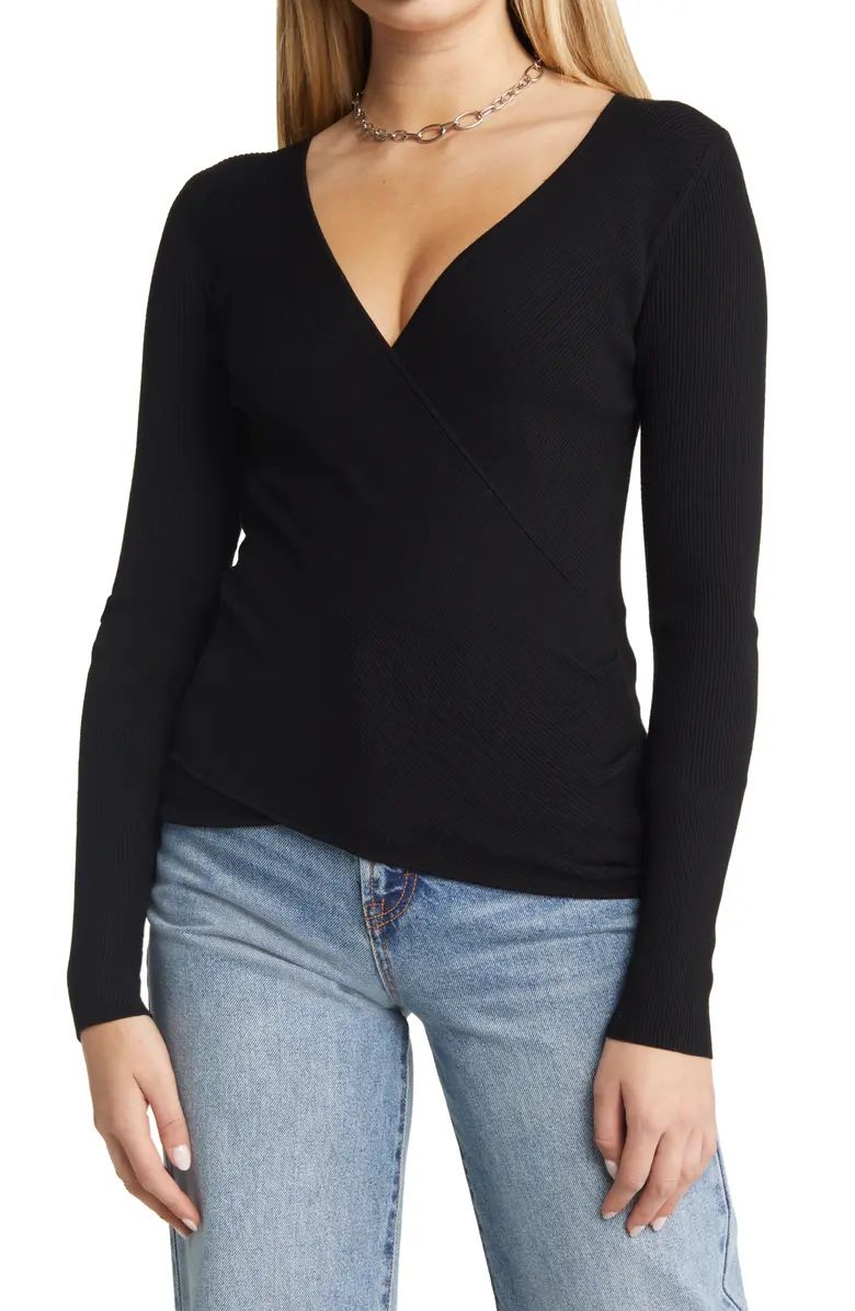 Surplice V-Neck Sweater | Nordstrom