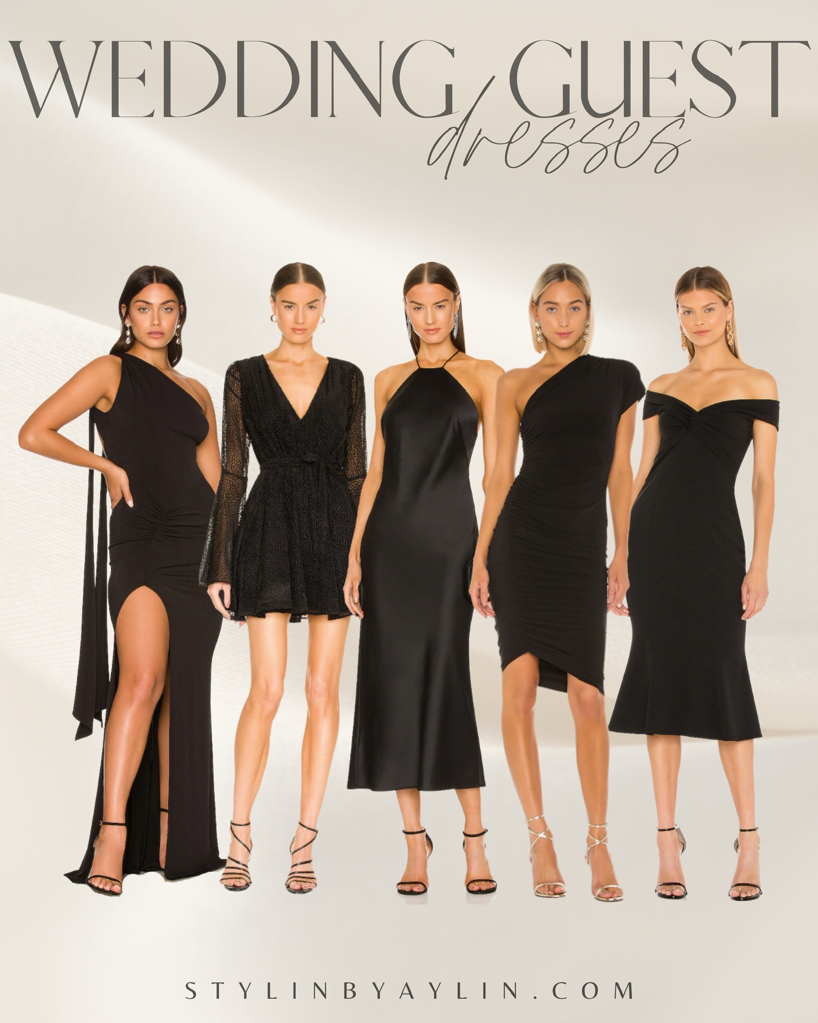 Wedding guest dress, formal dress, black dress #StylinbyAylin 

#LTKstyletip #LTKSeasonal #LTKwedding