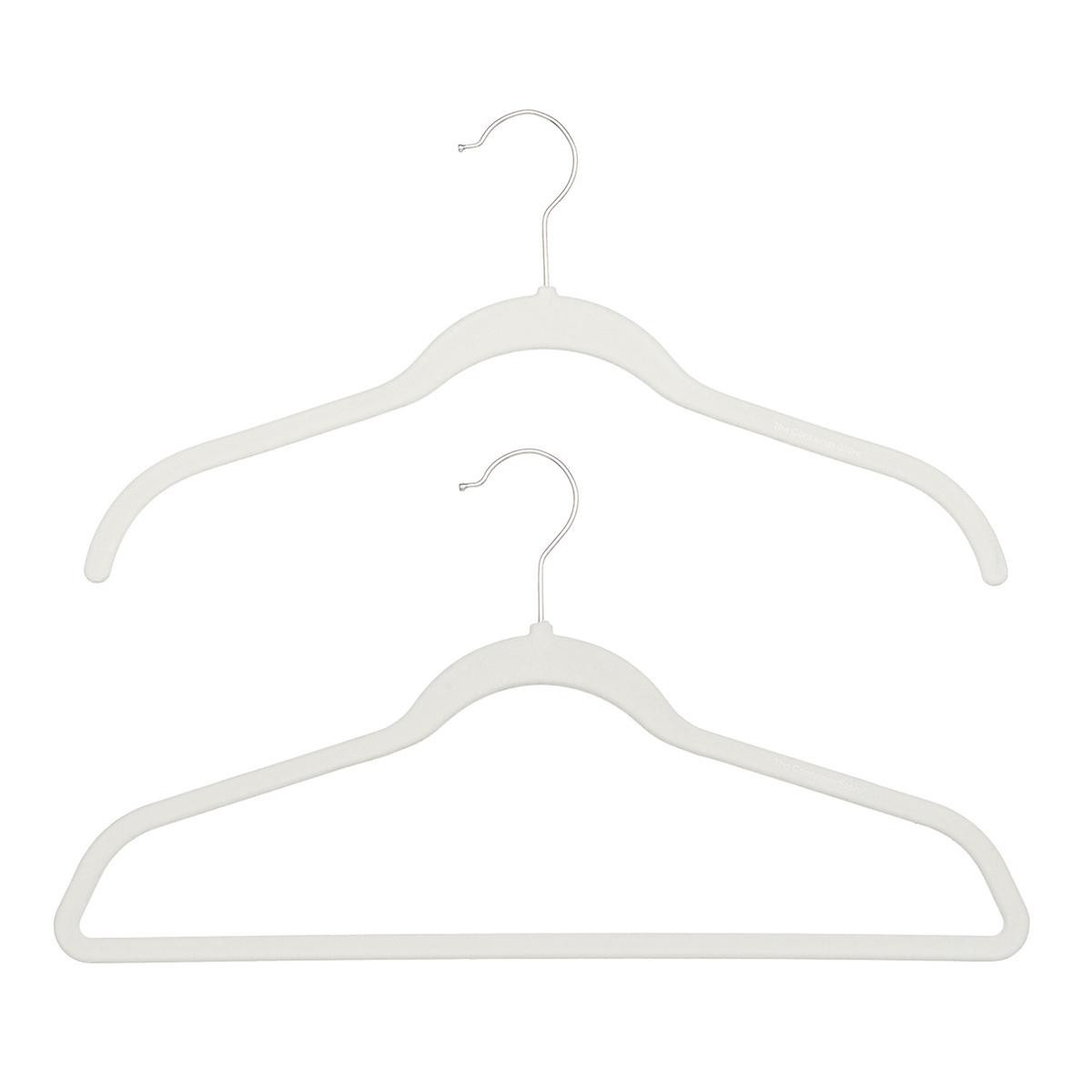 Pant/Skirt Hanger Clips Linen Pkg/10 | The Container Store