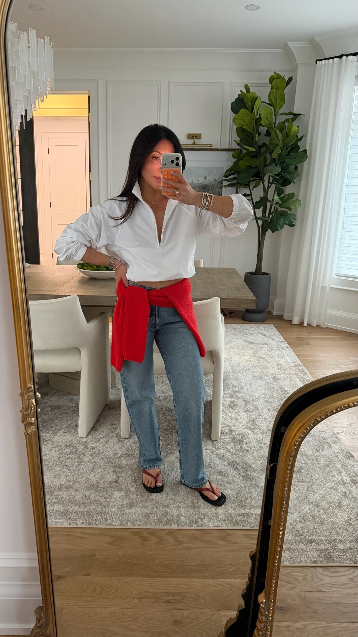 Saturday with the kids 
Jeans 24x30
Top small