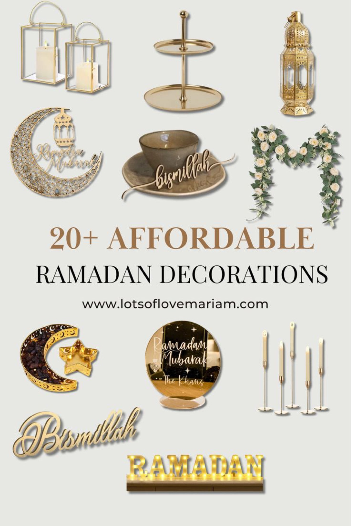 Affordable & luxurious Ramadan decor - home decor, table decor,

#LTKeurope #LTKluxury #LTKhome