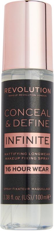 Makeup Revolution Conceal & Define Infinite Mattifying Longwear Makeup Fixing Spray | Ulta Beauty | Ulta