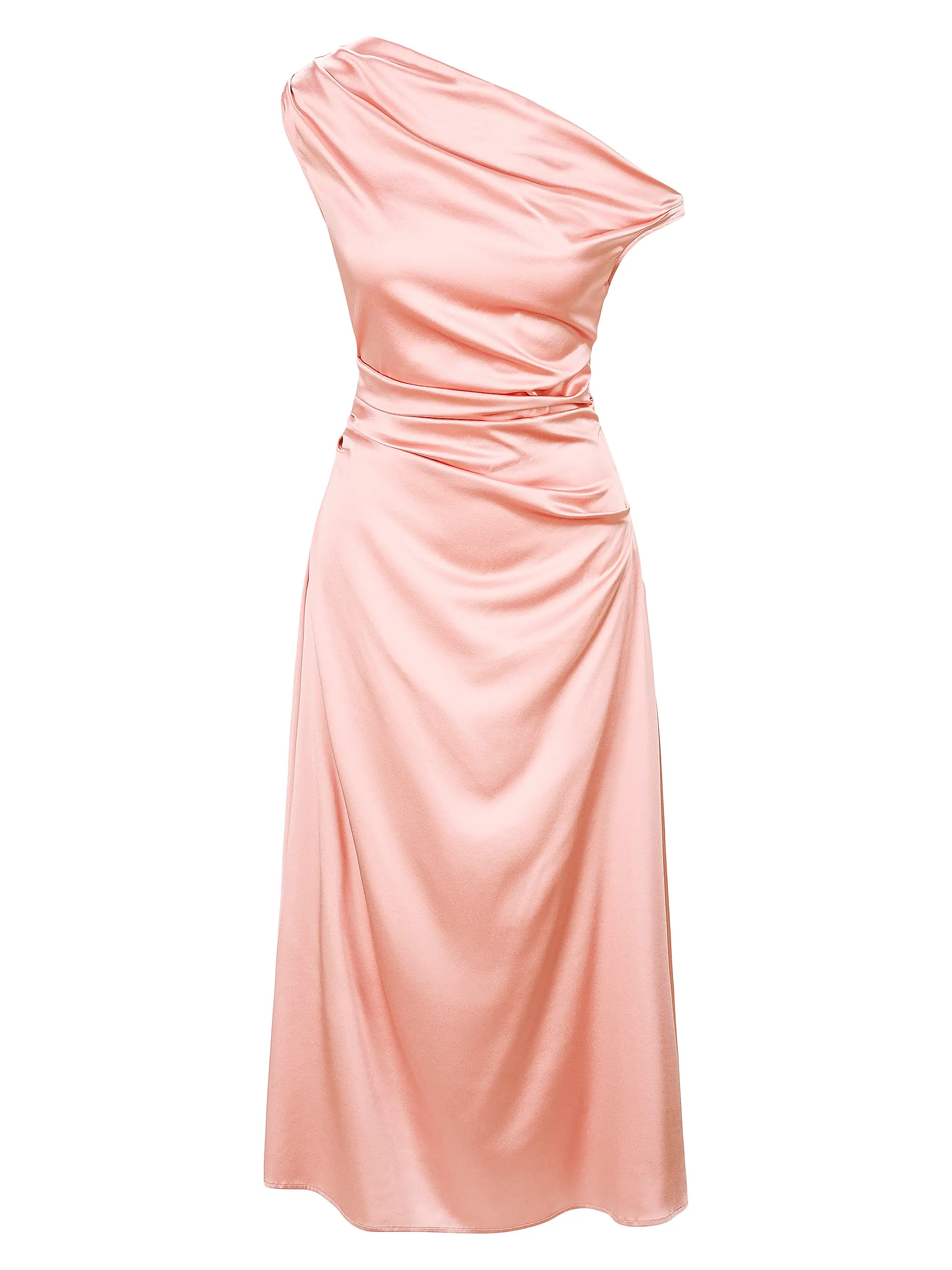 Phare Silk Drape Midi-Dress | Saks Fifth Avenue