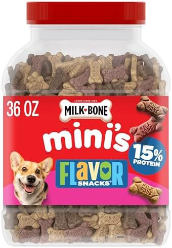 Milk-Bone Flavor Snacks Mini’s Dog Treats, 36 Oz. | Amazon (US)