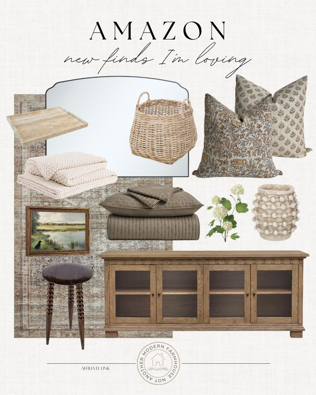 New Amazon finds I’m loving right now! A mix of cozy textures, warm wood tones and timeless pieces that instantly make your home feel more lived-in and layered.

Amazon home finds, amazon new finds, cozy home decor, warm neutral decor, traditional home decor, amazon furniture finds, rustic home decor, layered home styling, vintage inspired decor, affordable home pieces, amazon decor ideas, classic home style, cozy living room decor, neutral home inspiration, home decor finds amazon 

 #LTKHome