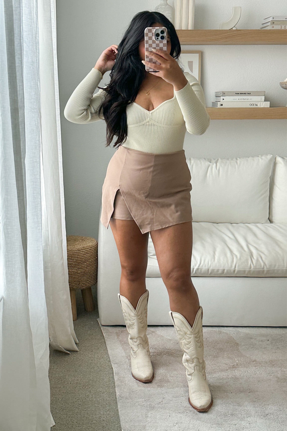 easy way to style cowboy boots! Skort is on sale for $34🙌🏽😍

Austin Tx Outfits, Nashville Outfits, Country Outfit, Cowboy Boots Outfit

#LTKshoecrush #LTKSeasonal #LTKcurves