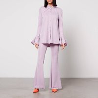 Sleeper Lurex Lounge Shirt and Trouser Set - XS | Coggles (Global)
