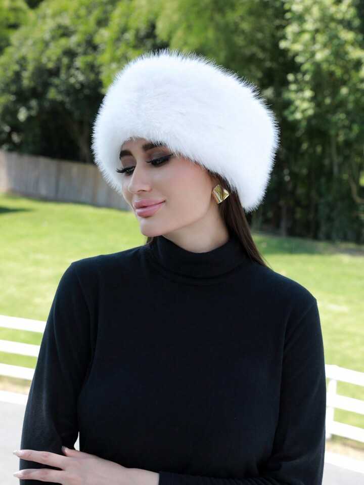 Fluffy Cossack Style Hat for Ladies Winter Hats for Women | SHEIN