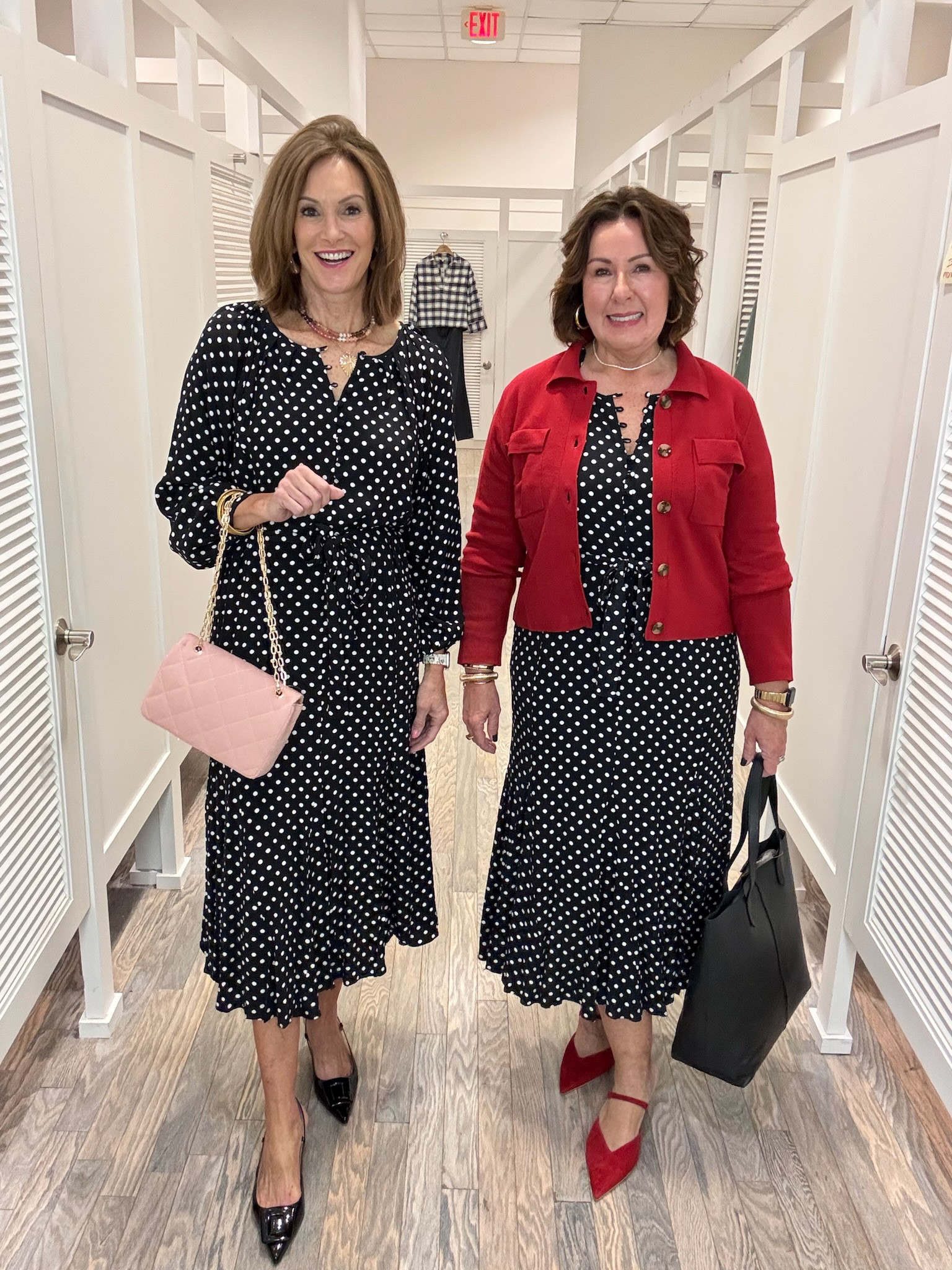 Loving this doted midi dress from loft! 

Style tips - Outfit inspo - Mom looks - Trendy fashion - Midi dress - Loft fashion 

#LTKOver40 #LTKStyleTip #LTKSeasonal