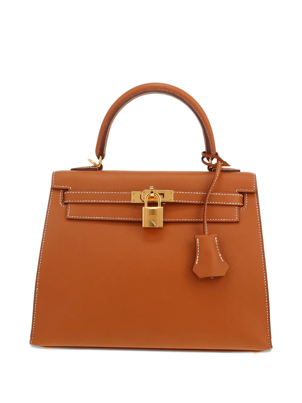 Hermès Pre-Owned Kelly 25 handbag - Brown | Farfetch Global