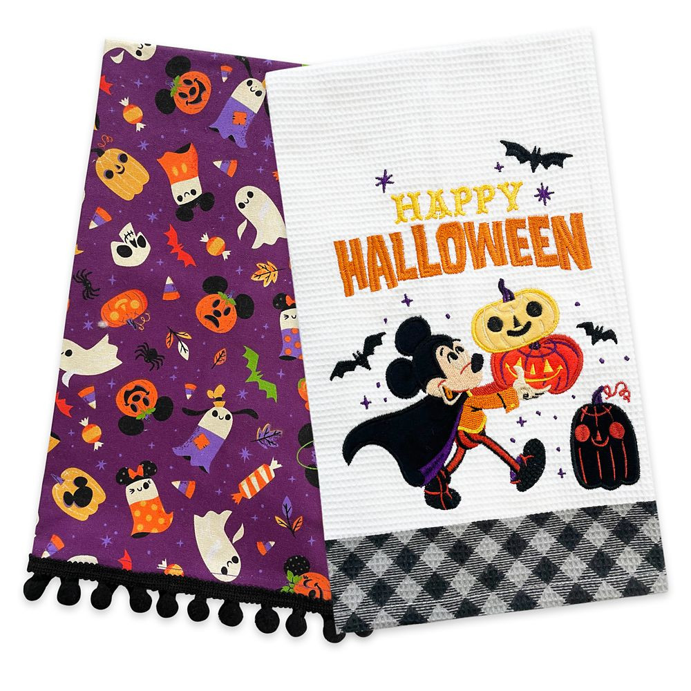 Mickey Mouse and Friends Halloween Kitchen Towel Set | Disney Store