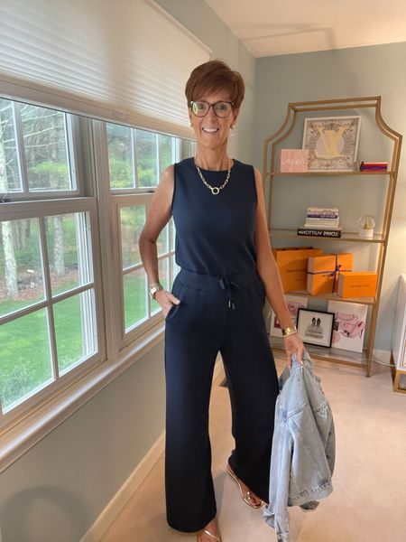 April favorite outfits
The Spanx air essentials jumpsuit is the ultimate one and done outfit.

Hi I’m Suzanne from A Tall Drink of Style - I am 6’1”. I have a 36” inseam. I wear a medium in most tops, an 8 or a 10 in most bottoms, an 8 in most dresses, and a size 9 shoe. 

Over 50 fashion, tall fashion, workwear, everyday, timeless, Classic Outfits

fashion for women over 50, tall fashion, smart casual, work outfit, workwear, timeless classic outfits, timeless classic style, classic fashion, jeans, date night outfit, dress, spring outfit, jumpsuit, wedding guest dress, white dress, sandals

#LTKWorkwear #LTKOver40 #LTKStyleTip