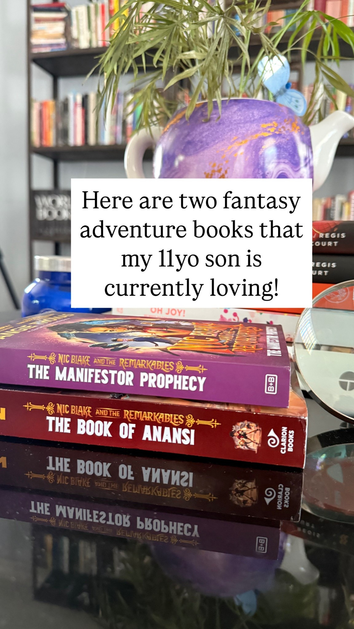 My 11yo son is currently loving these two fantasy adventure books from the Nic Blake and the Remarkables series!

#LTKFamily #LTKKids