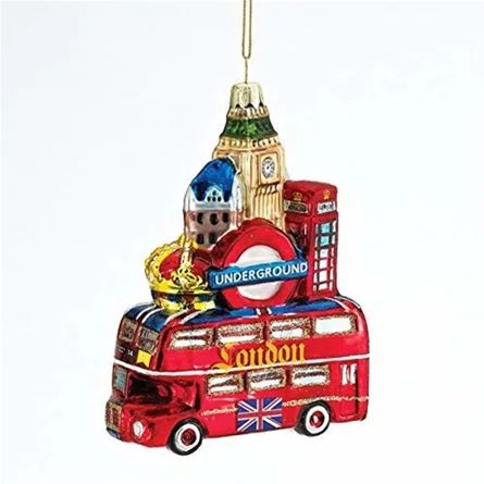 Kurt Adler Glass London City Hanging Figurine Ornament | Wayfair | Wayfair North America