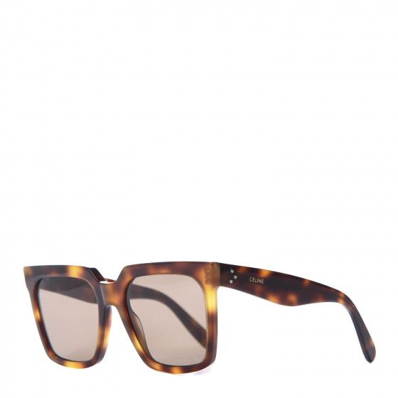 Acetate Polarized Square Sunglasses CL4055 Havana | Fashionphile