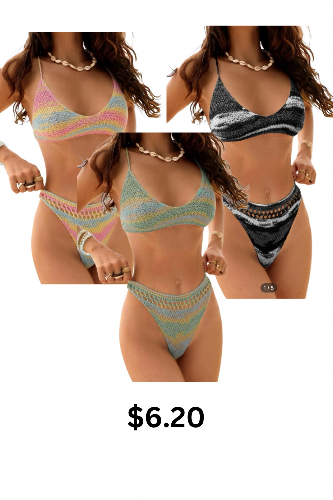 SHEIN summer vacation bikinis! Only $6.20!!

#LTKFestival #LTKSeasonal #LTKsalealert