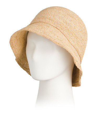 Raffia Bucket Hat | TJ Maxx