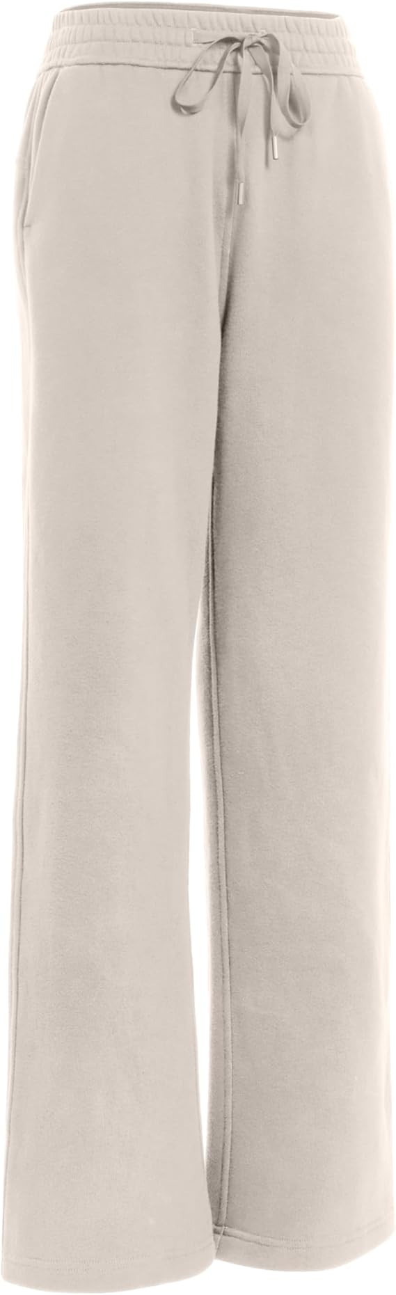 CRZ YOGA Cotton Fleece Lined Sweatpants Women Straight Leg Casual Lounge Sweat Pants for Women | Amazon (US)