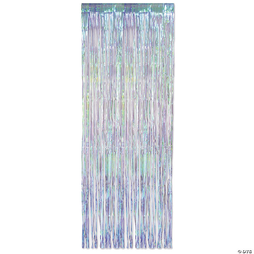 Iridescent Fringe Curtain | Oriental Trading Company