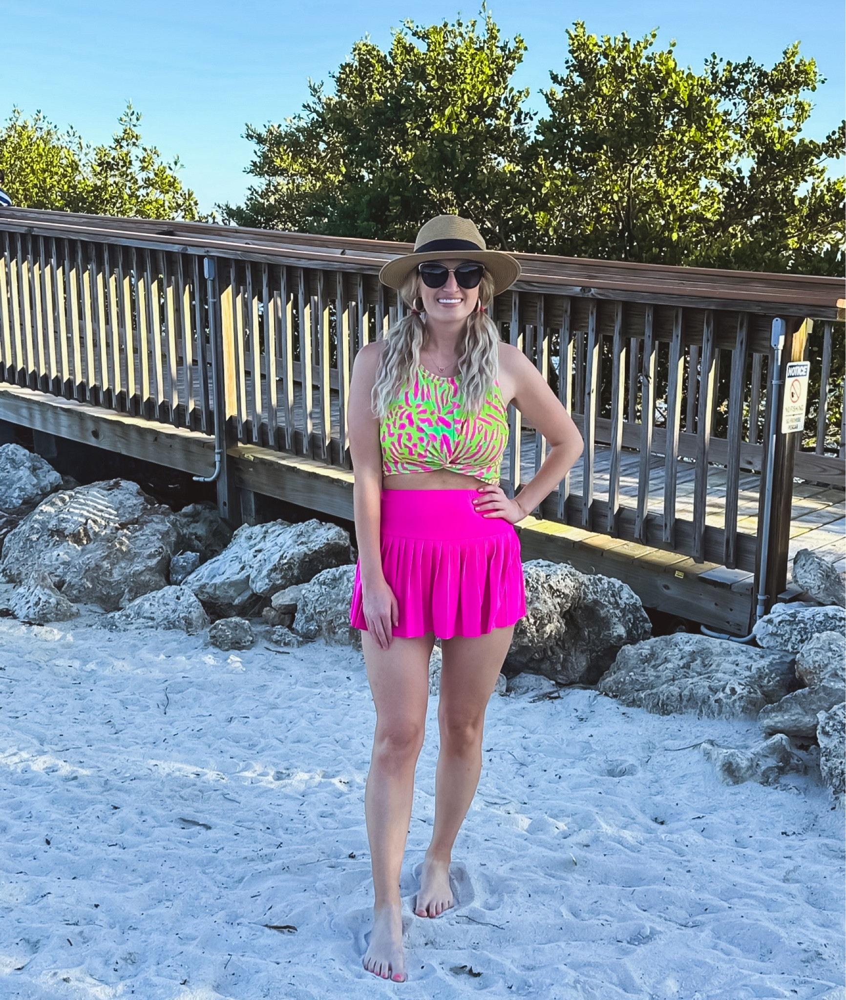 SHEIN swimsuit and tennis skirt for the win 👏🏼👏🏼👏🏼👏🏼 the perfect “momkini” 🤣🤣🤣🤣  #sheinfinds #sheinswim #sheinvacay #sheinbeach 

#LTKstyletip #LTKswim #LTKSeasonal