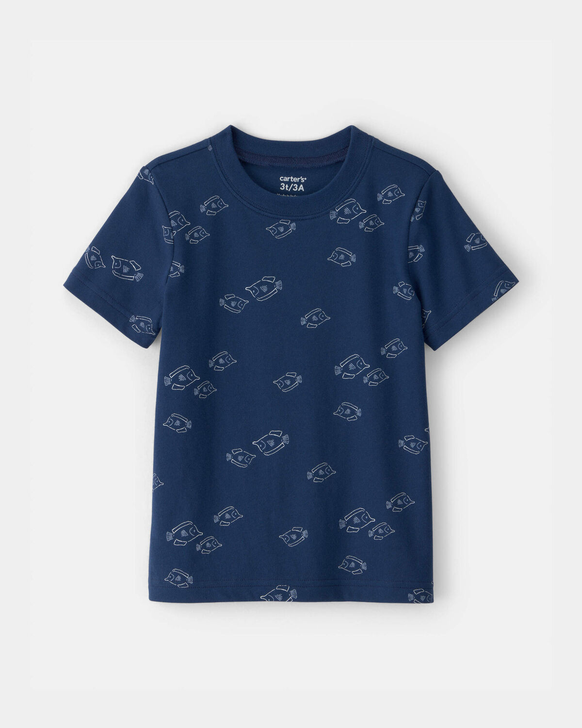 Toddler Boy Fish T-Shirt - Blue | Carter's Inc