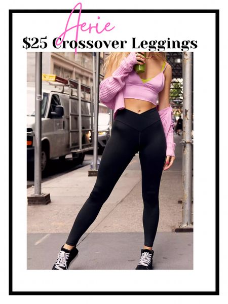 Aerie Crossover Leggings $25 for Black Friday! 

#LTKsalealert #LTKfit