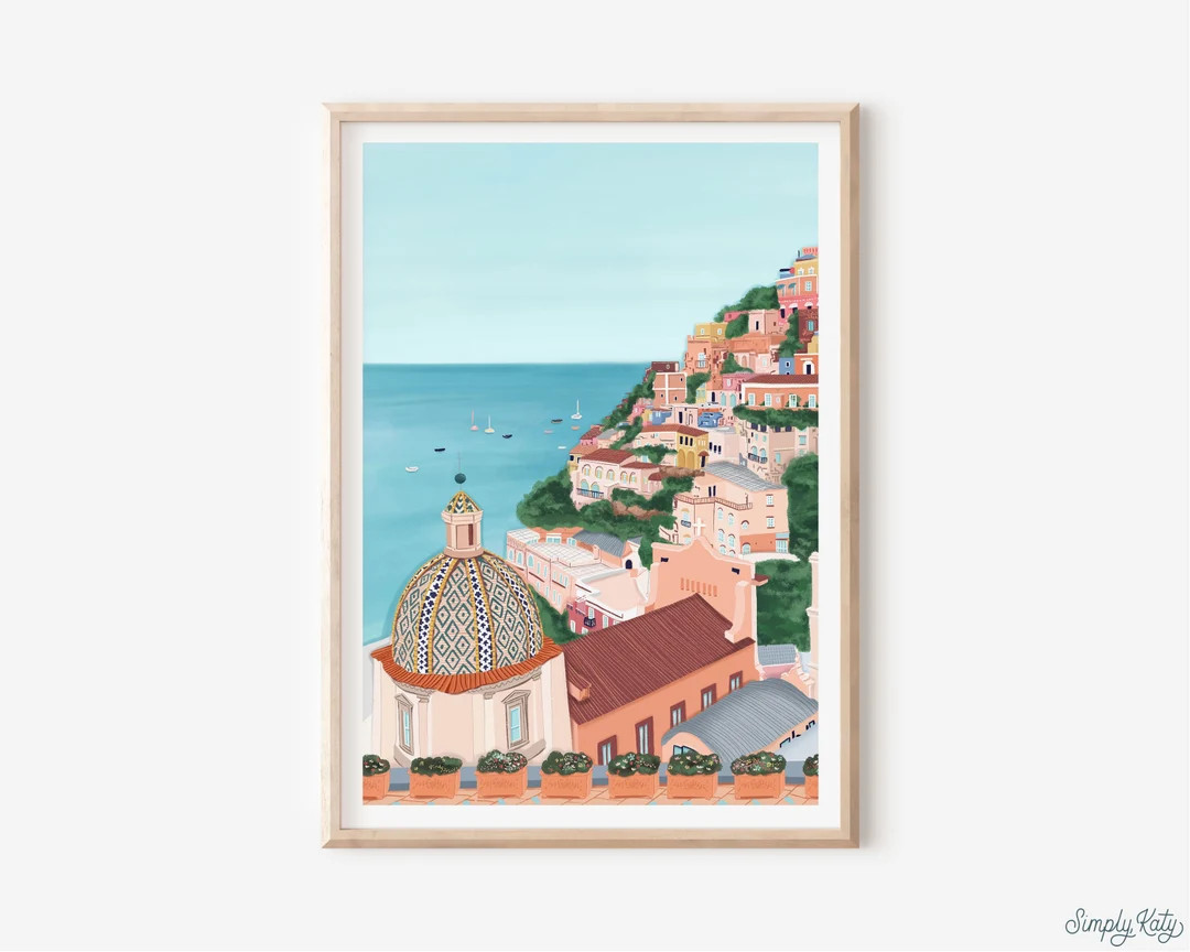 Amalfi Coast Amalfi Coast Printamalfi Coast Poster Amalfi - Etsy | Etsy (US)