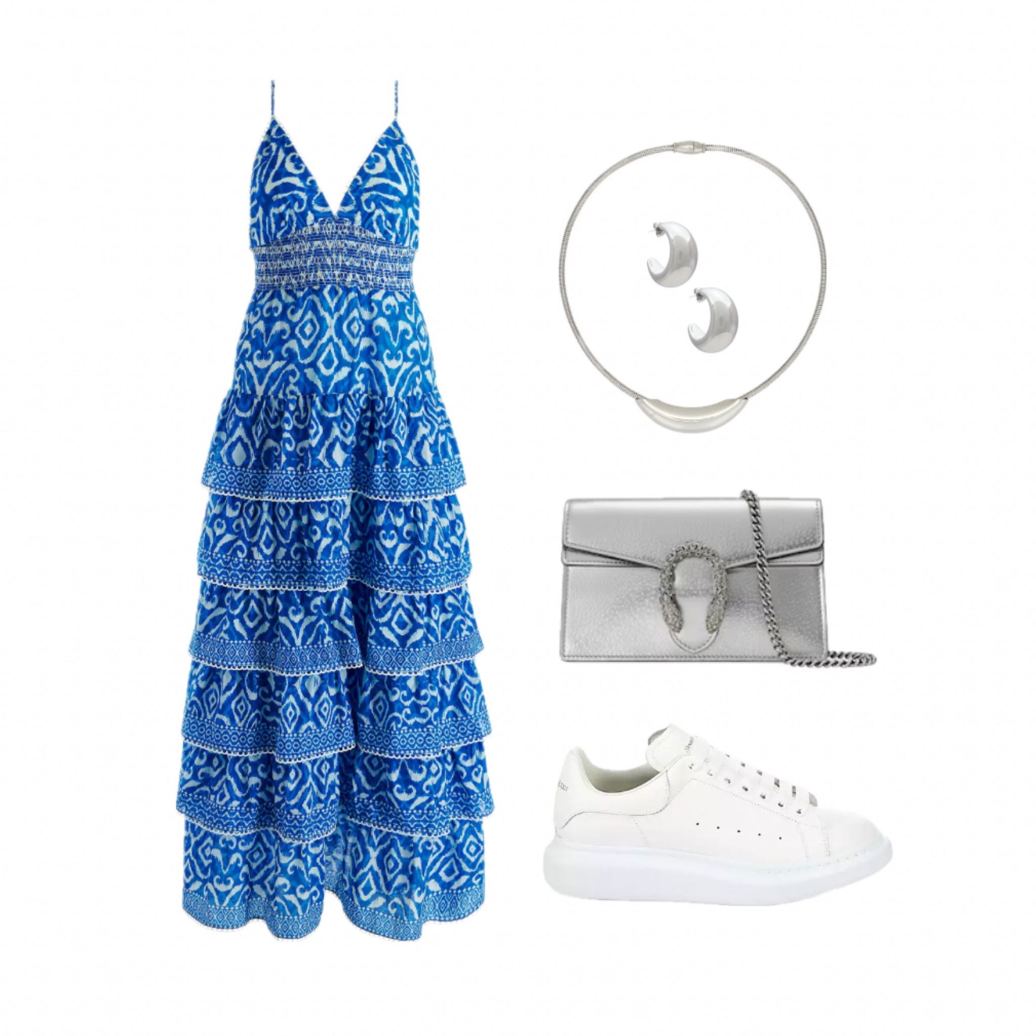 Blue dress ootd 💙 

#LTKStyleTip #LTKSeasonal
