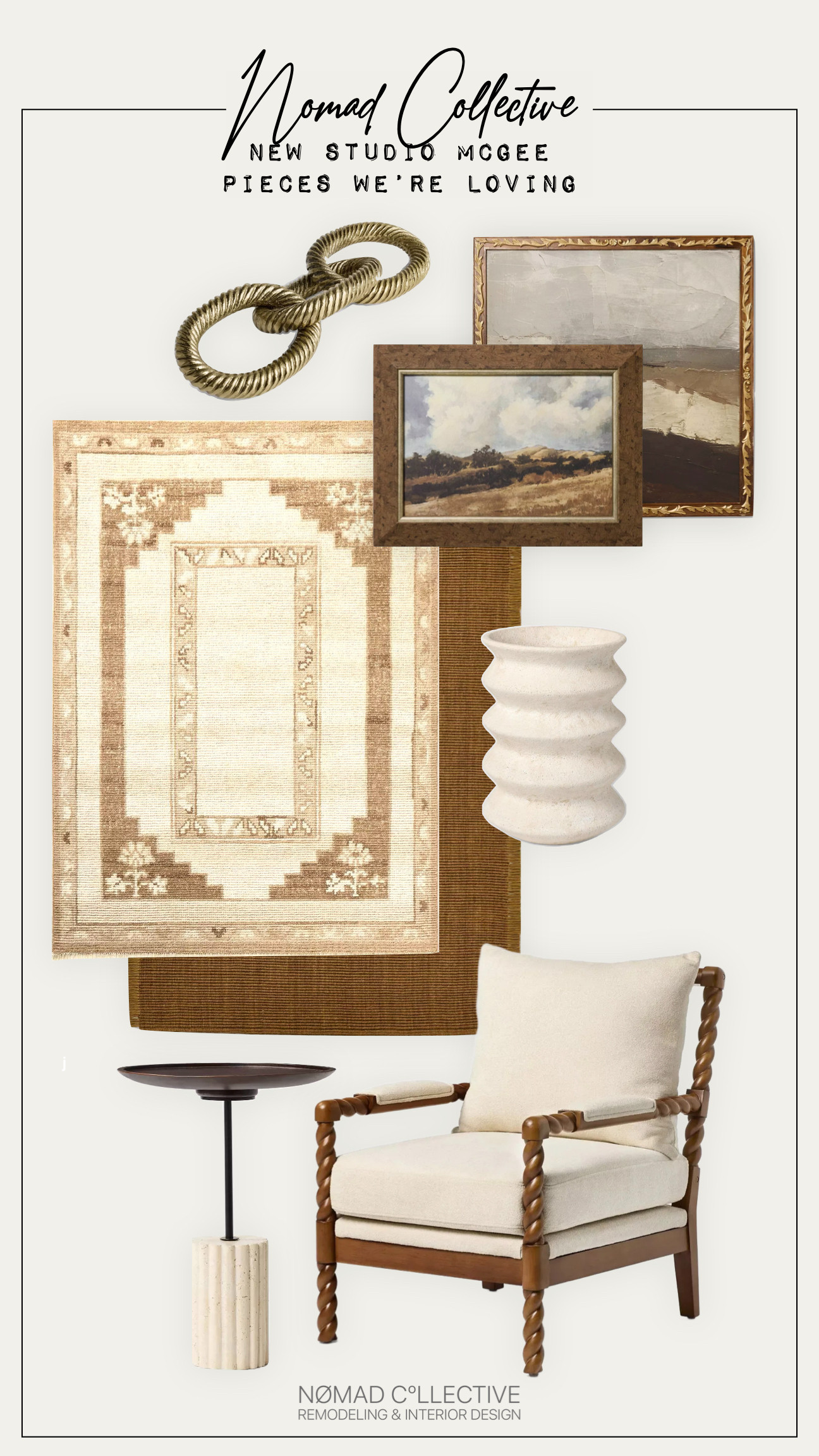 Studio McGee’s newest collection launches June 16, featuring elevated, warm-toned pieces that bring a timeless look and transition seamlessly from summer into fall. 

 #LTKSeasonal #LTKHome #LTKStyleTip