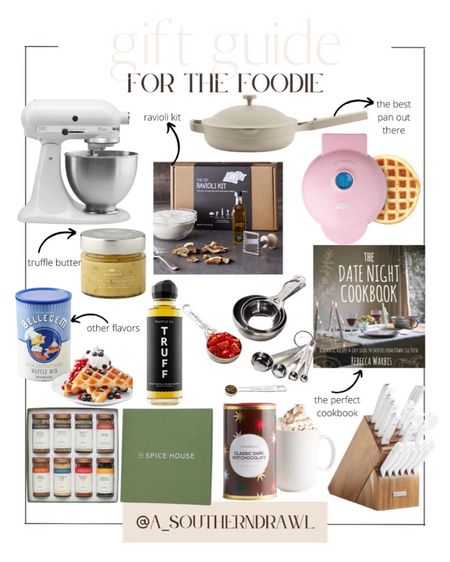 Gift guide for the foodie - gifts for food lovers - cooking gifts - kitchen finds - unique gifts

#LTKHoliday #LTKGiftGuide