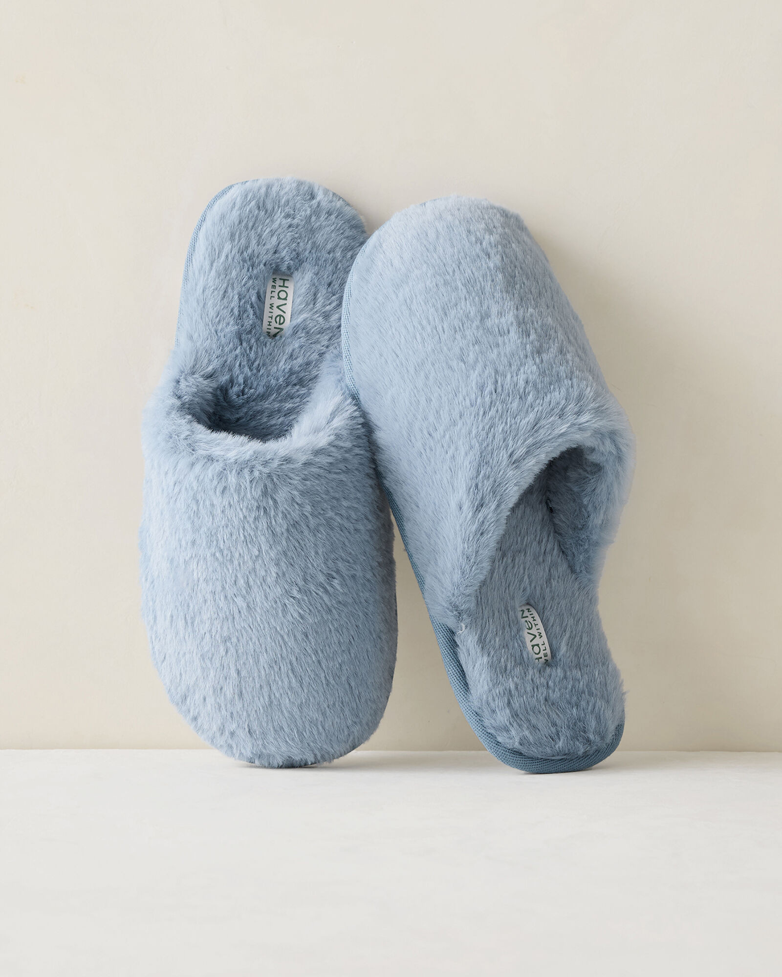 Faux Fur Spa Slippers | Haven Well Within