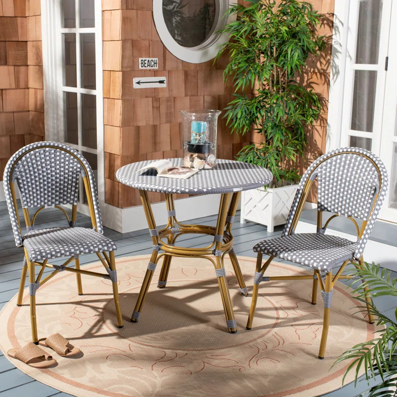 Underhill 2 - Person Round Outdoor Dining Set | Wayfair North America
