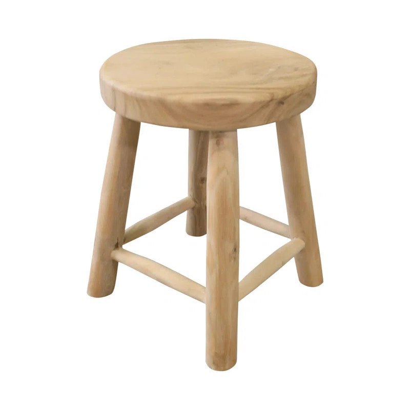 Drossart Solid Wood Accent Stool | Wayfair North America