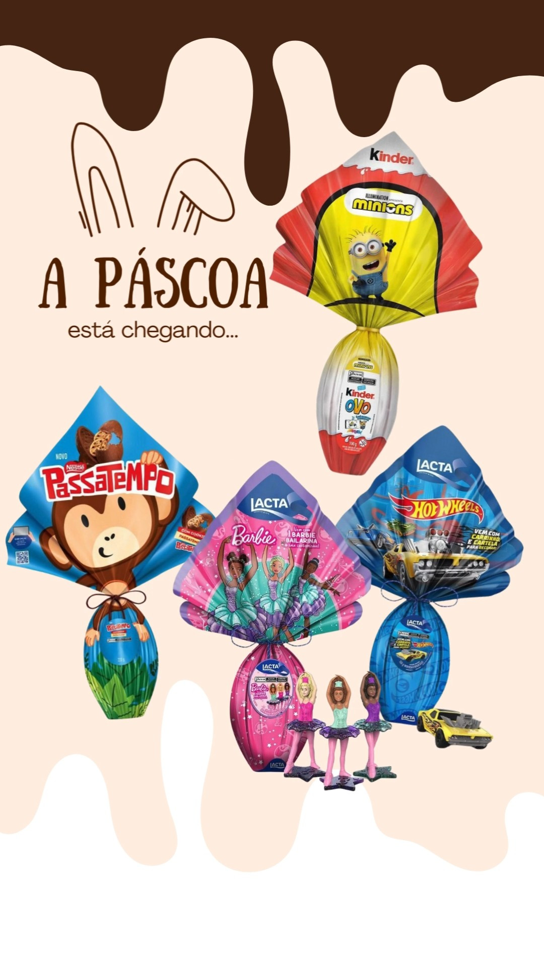 Estamos em contagem regressiva para a Páscoa.  Vem garantir seu Ovo enquanto ainda tem opção nas lojas. Compre no site e retire na loja 😋🍫 #Páscoa

#LTKsalealert #LTKbrasil #LTKkids