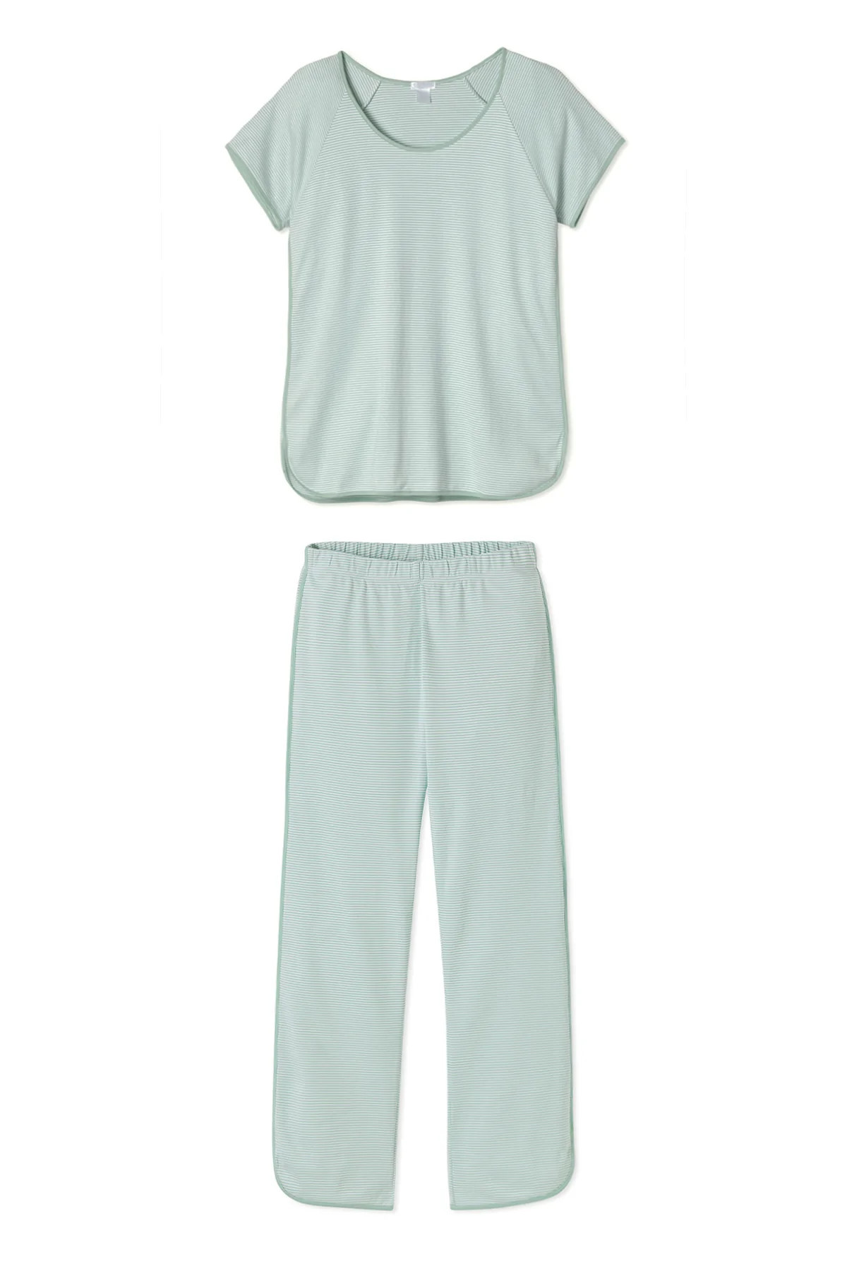 Pima Short-Long Set in Hydrangea | LAKE Pajamas
