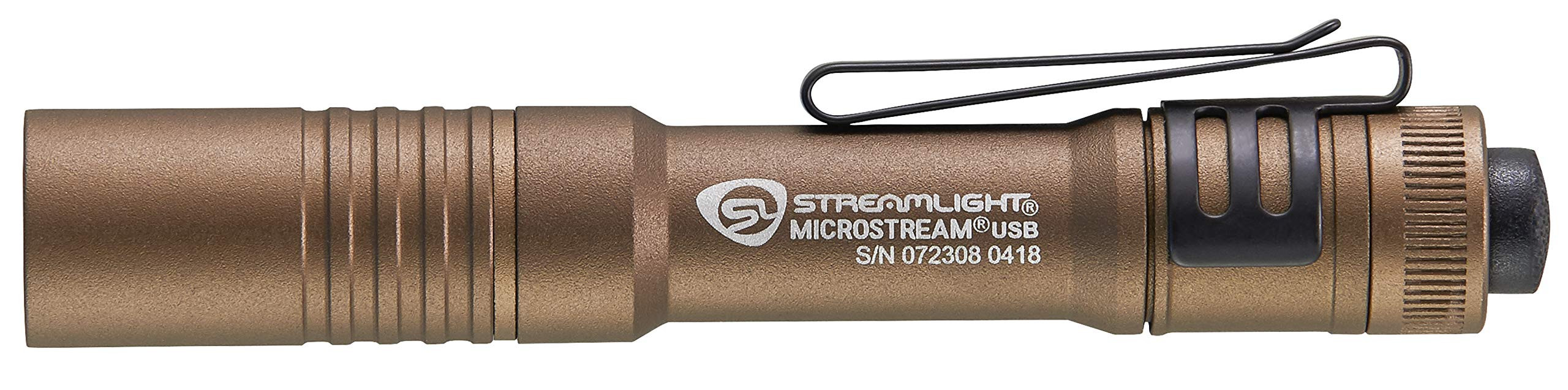 Streamlight 66608 MicroStream 250-Lumen EDC Ultra-Compact Flashlight with USB Rechargeable Batter... | Amazon (US)
