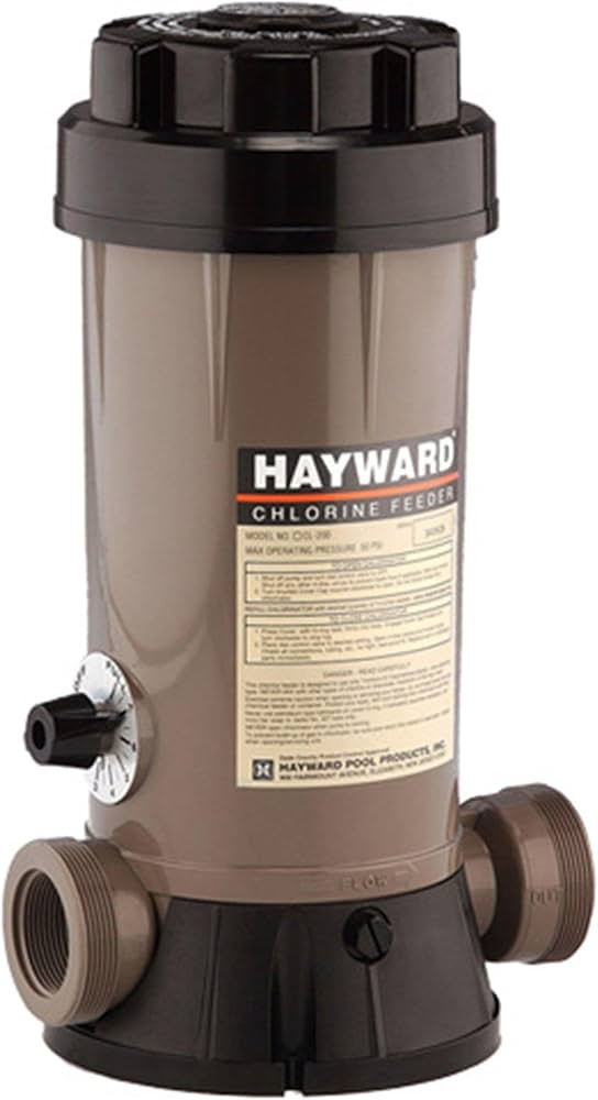 Hayward CL200EF in-Line Automatic Chlorine Feeder, Offline Pool Chlorinator and Chlorine Dispense... | Amazon (US)