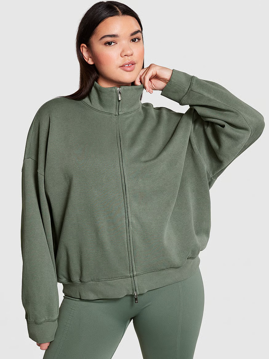 Ivy Fleece Full-Zip Sweatshirt | Victoria's Secret (US / CA )
