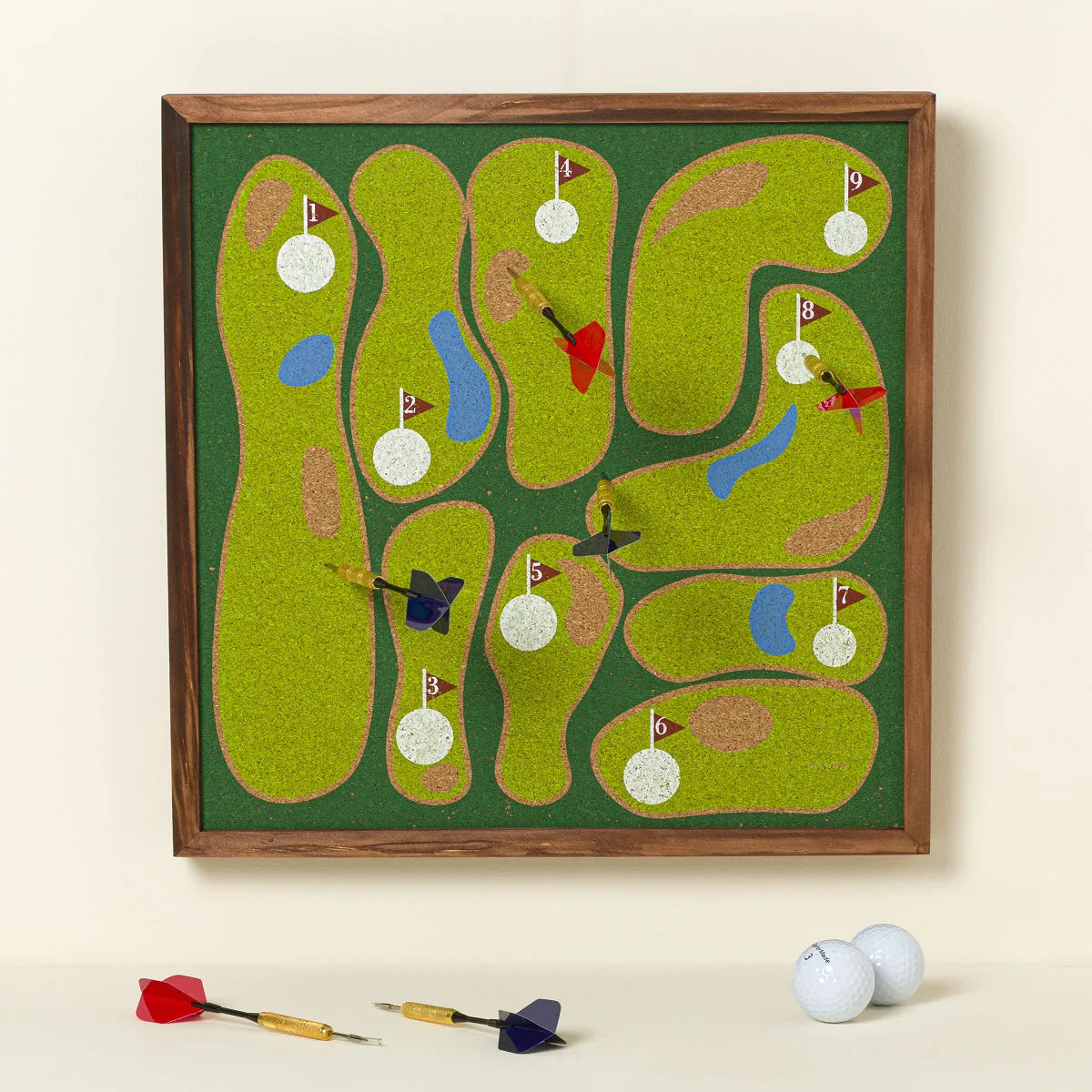 Golf Dartboard | Golf darts | 4.9-Star Rated | UncommonGoods