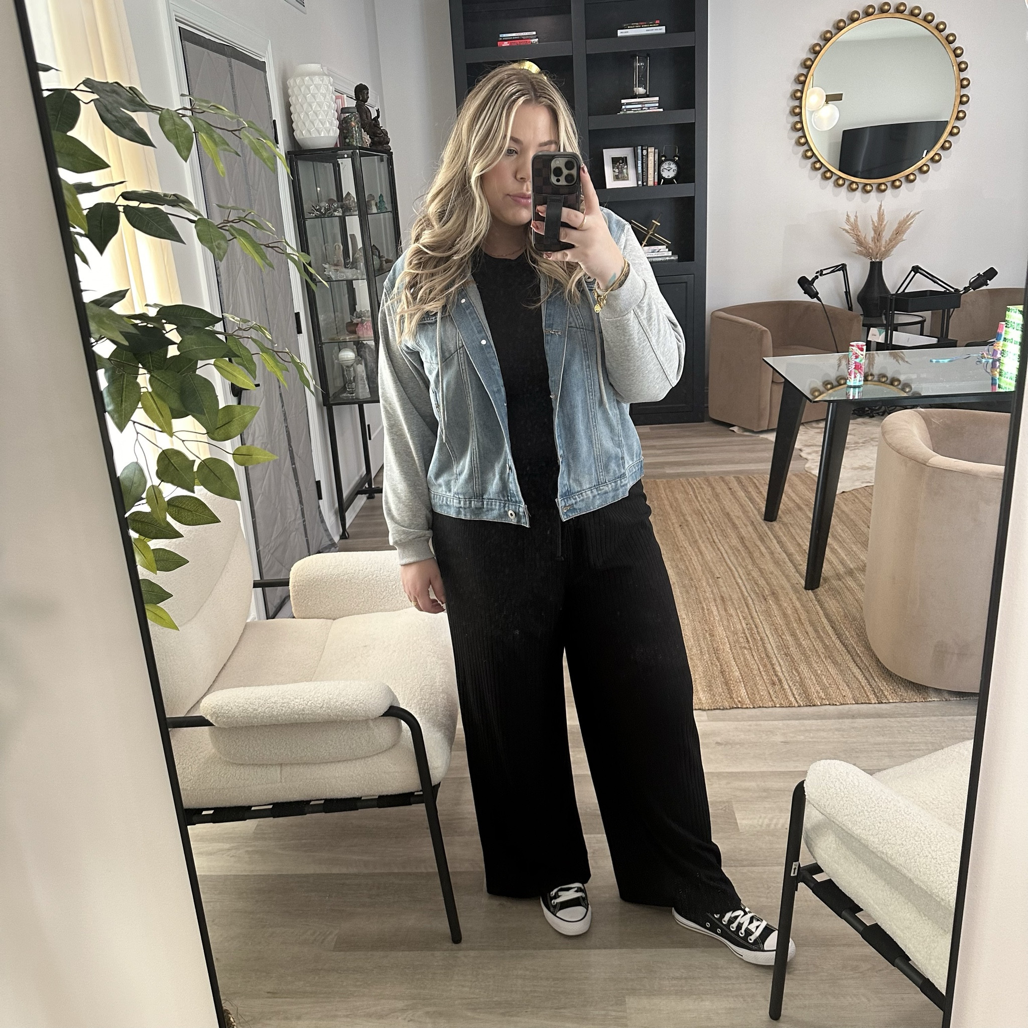 #denim #casual #skims #converse 