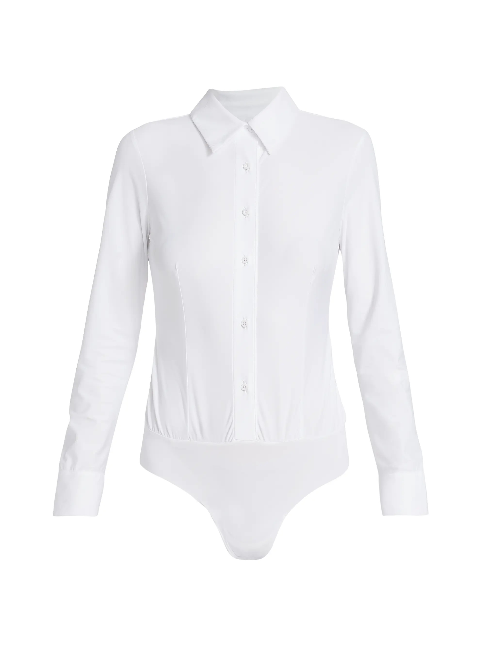 Classic Oxford Shirt Bodysuit | Saks Fifth Avenue