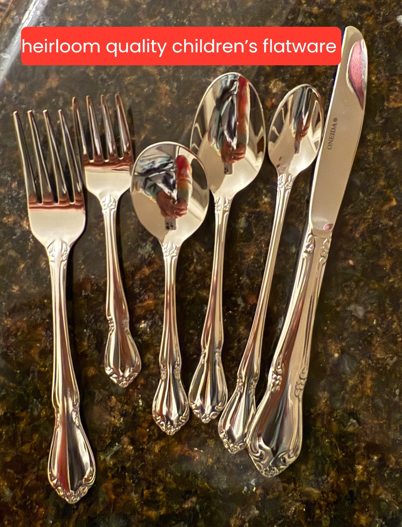 Immediately purchased when I found this flatware set! 
